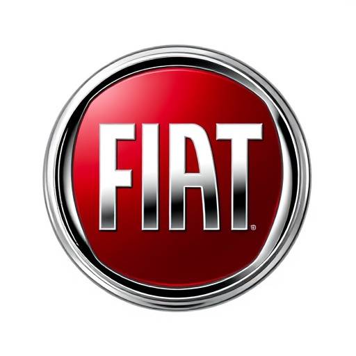 Official Fiat logo, representing a classic Italian automobile manufacturer.